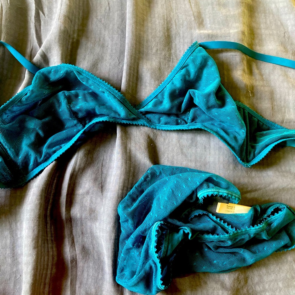 J Crew set bra and panty.